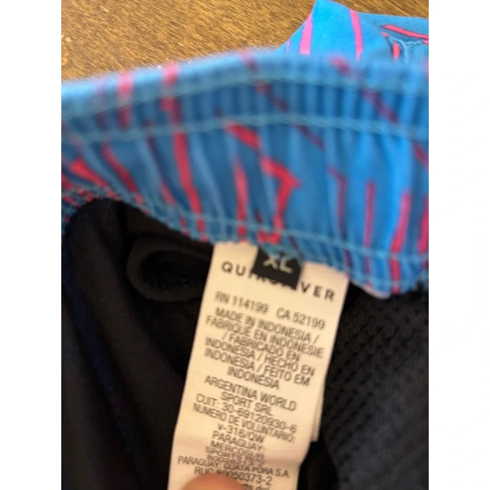 Quiksilver Men's Swim Board Shorts Size XL Everyday 17